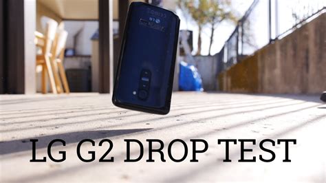 lg g2 drop test with case|LG G2 drop test shows the need for a case.